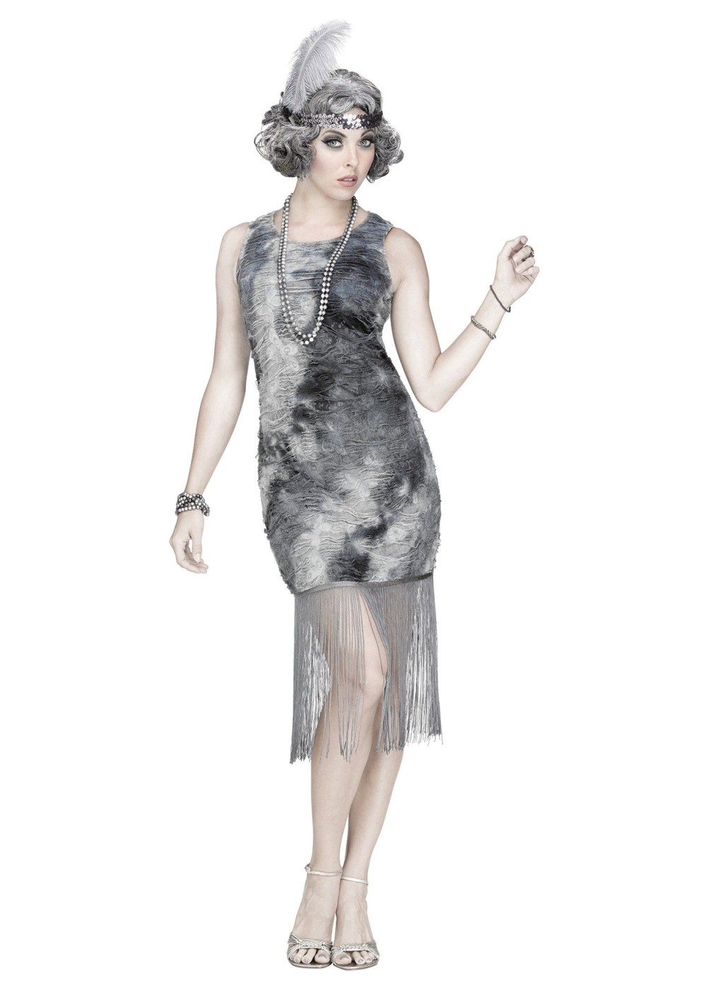 Ghostly Flapper Costume